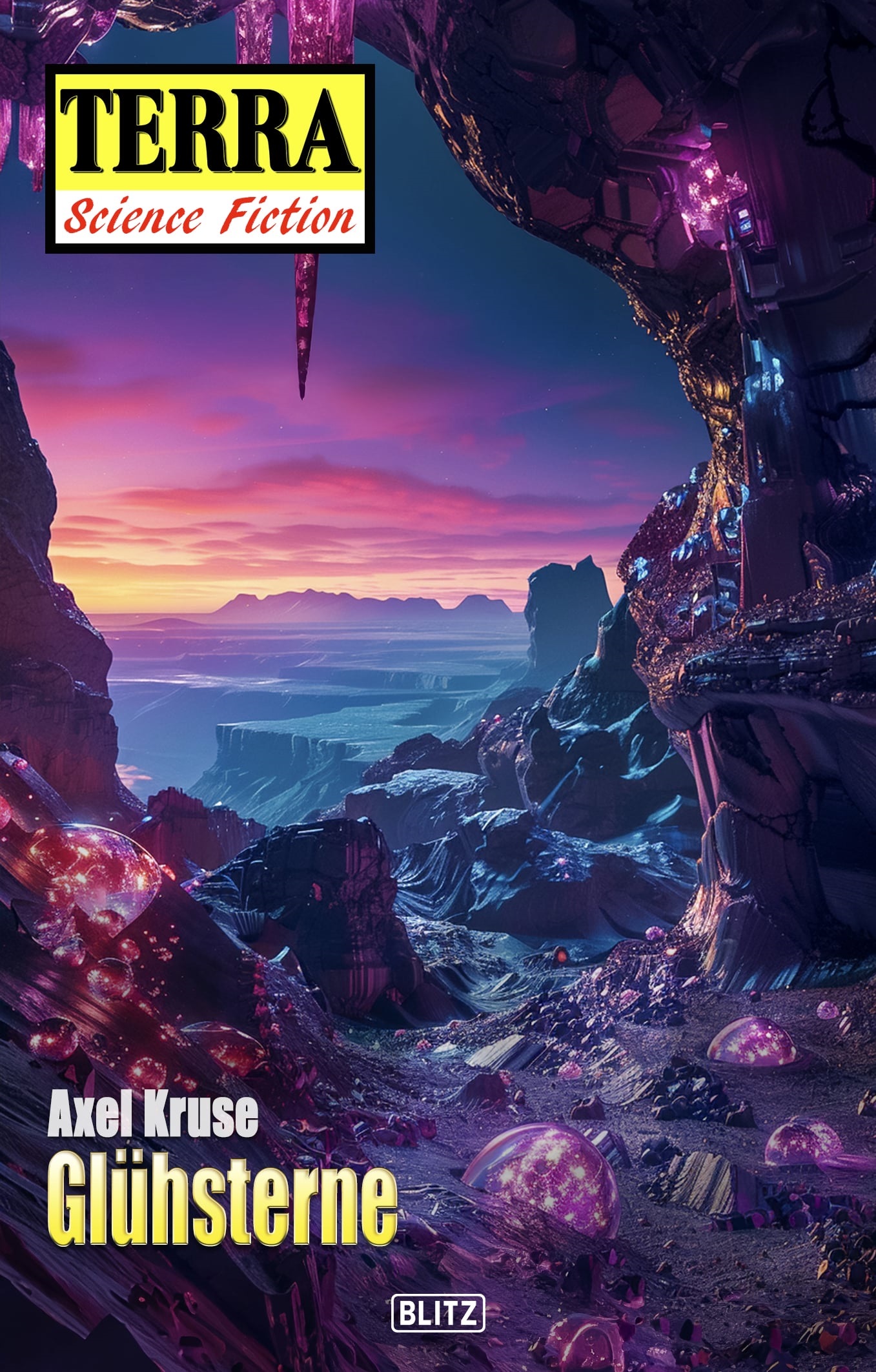 Glühsterne Cover Neuauflage 2025